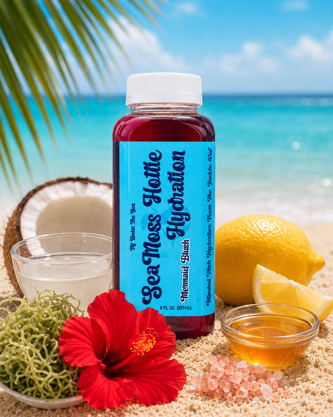 Sea Moss Hottie™ Hydration + Electrolytes | Mermaid Blush