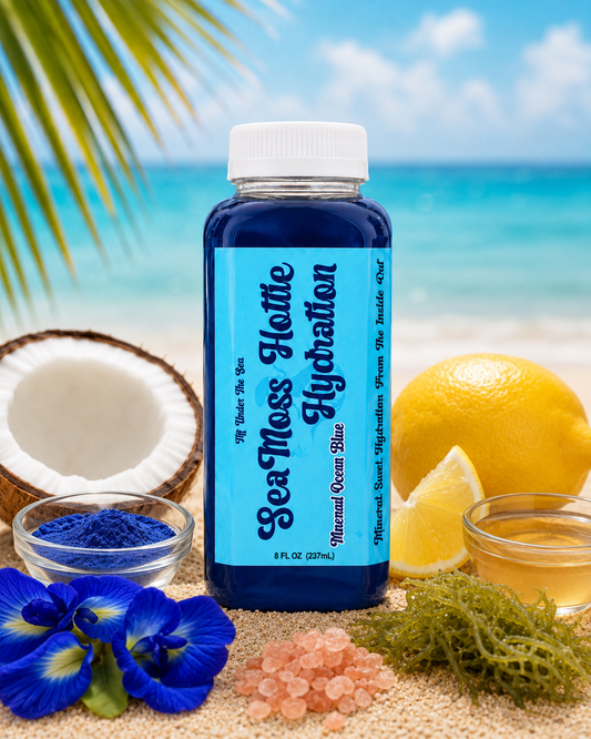 Sea Moss Hottie™ Hydration + Electrolytes – Mermaid Ocean Blue